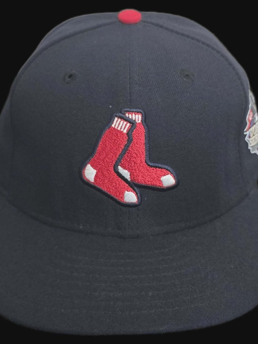 Boston Red Sox 2018 World Series New Era 59FIFTY Fitted Cap Navy Size 7